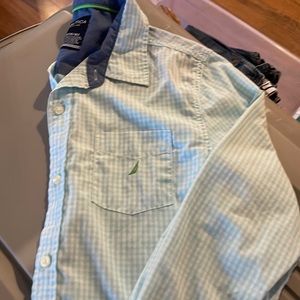 Nautica boys 14/16 long sleeves shirt